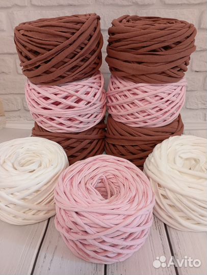 Трикотажная пряжа. Набор # 21