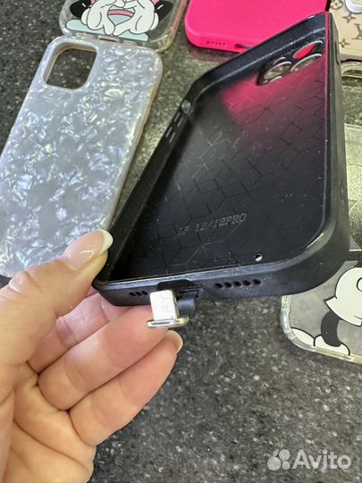 Чехлы на айфон 12 про состояние новых 8 шт
