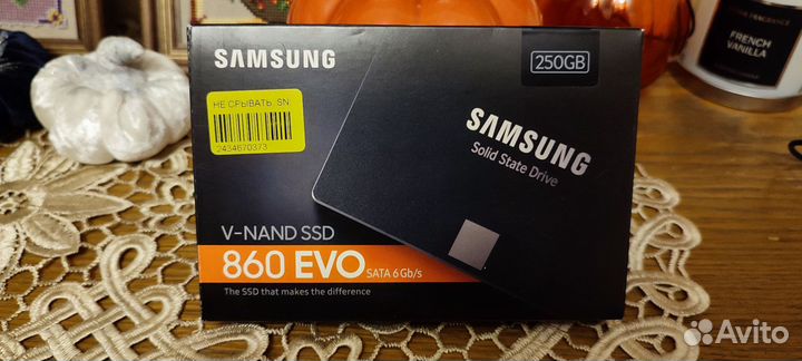 Ssd samsung 860 evo 250gb новый