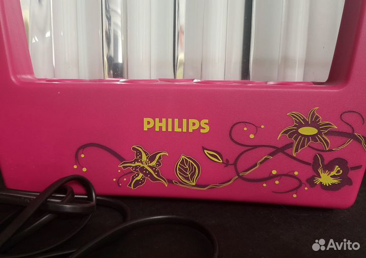 Домашний солярий philips (лампа для загара лица)