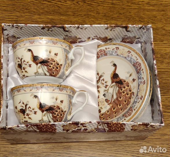 Фарфоровая чайная пара винтаж