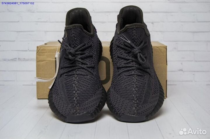 Adidas yeezy boost 350 v2 black размер 44 (Арт.126