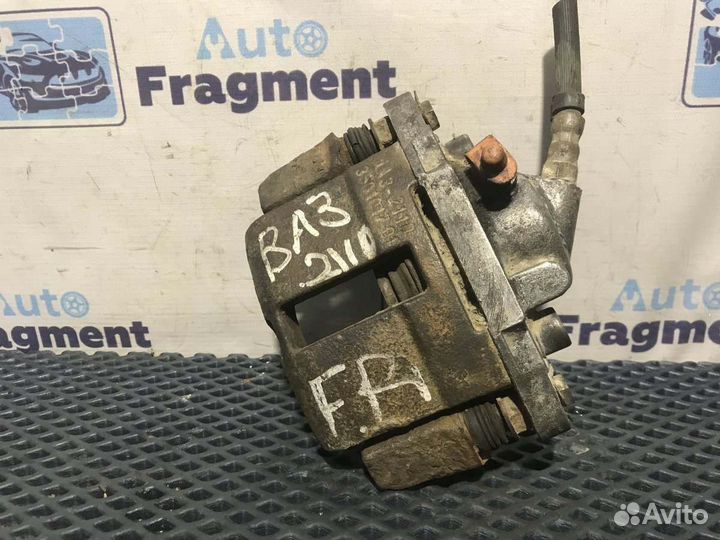 Суппорт тормозной передний правый Лада 2110 2111