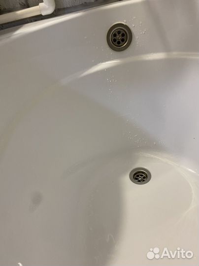 Ванна бу на каркасе 130см