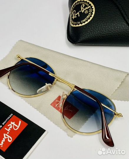 Солнцезащитные очки ray ban round metal