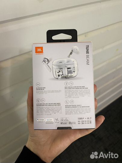 Наушники беспроводные JBL Tune beam оригинал