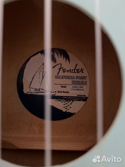 Укулеле Fender California Coast