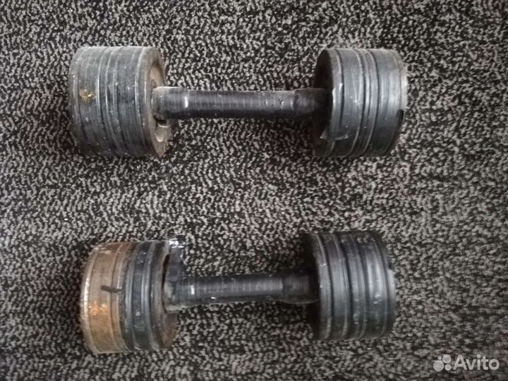 Гантели бу 15 кг