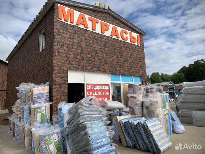 Раскладушка с матрасом