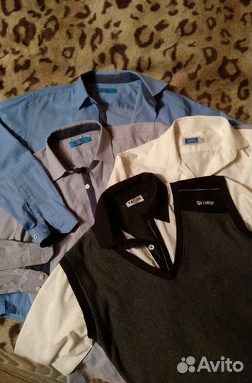 Рубашки школьные 33 и 34