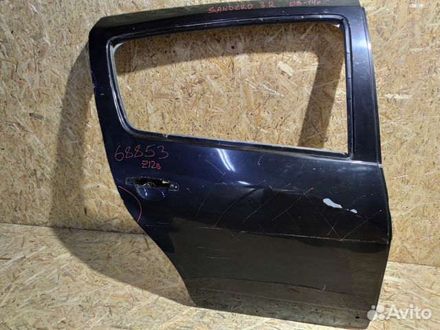 Дверь задняя renault sandero 09-14