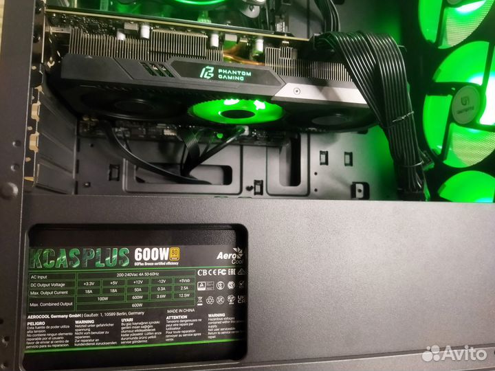 Игровой пк Ryzen 5500/32Gb/5700XT (системный блок)