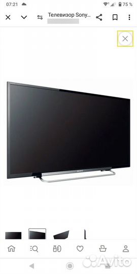 Телевизор sony bravia 40