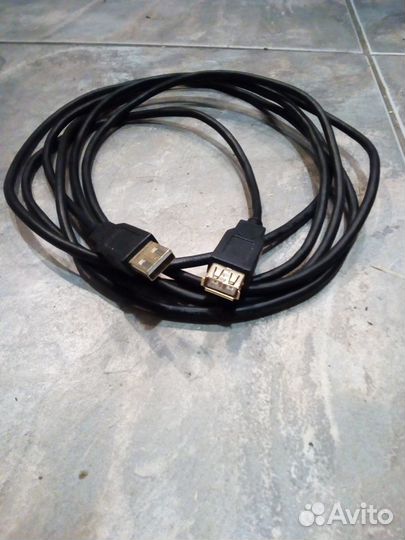 Кабель удлинитель USB. Доставка