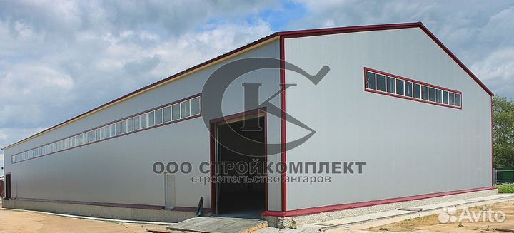 Открытые и закрытые ангары xc316