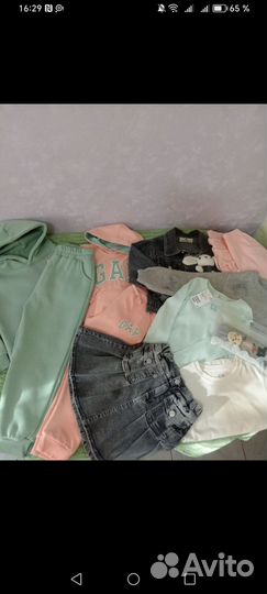 Детские вещи. бронь