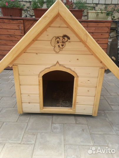 Будка для собаки утепленная