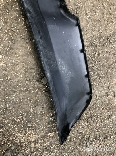 Накладка молдинг заднего бампера хендай крета