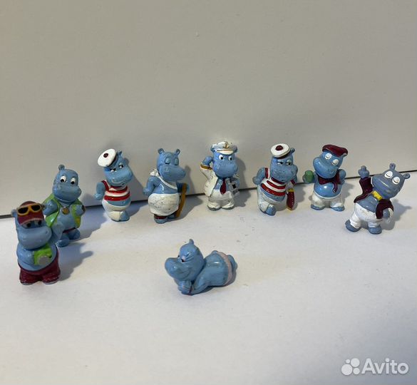 Киндер-сюрприз,Бегемоты коллекция 90ых