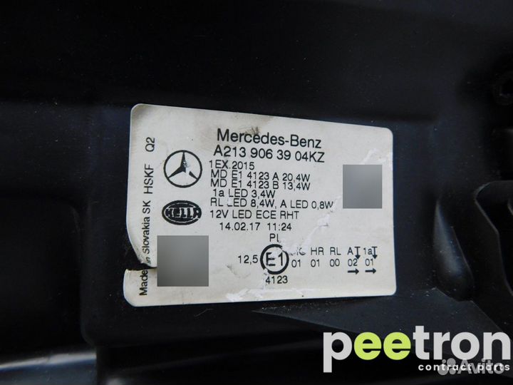 Б/У Фара левая A2139063904KZ mercedes-benz