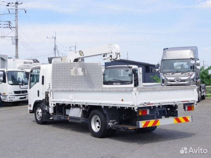 Isuzu Elf с КМУ, 2018