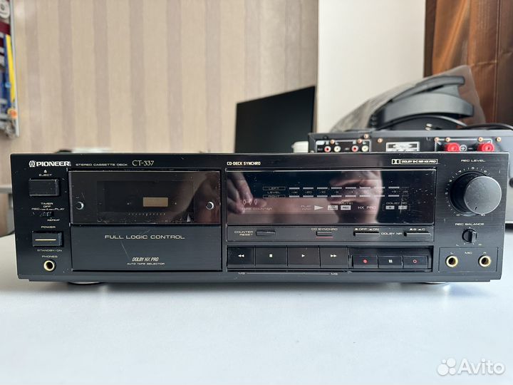 Кассетная дека pioneer CT-337