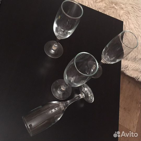 Бокалы для шампанского набор