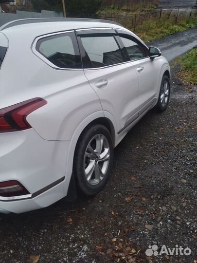 Hyundai Santa Fe 2.2 AT, 2018, 90 000 км