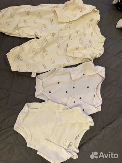 Вещи для новорржденной девочки р-р 56-62
