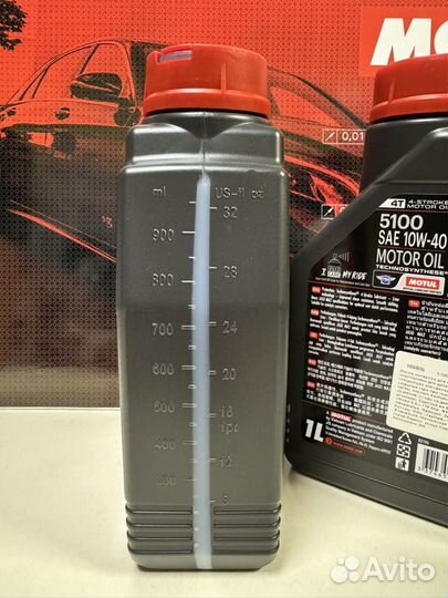 Моторное масло motul 5100 4T SAE 10W40 1л