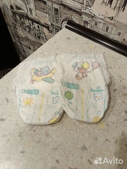Подгузники трусики pampers 3