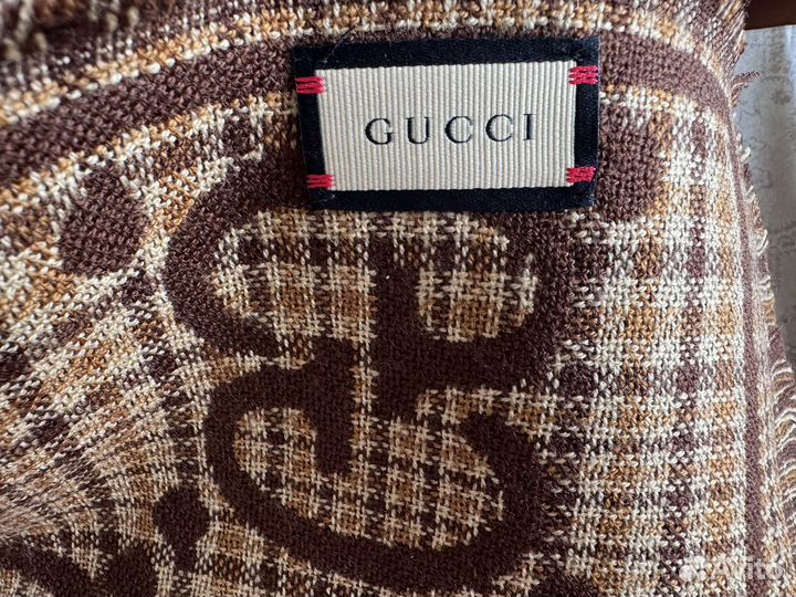 Палантин шерстяной Gucci