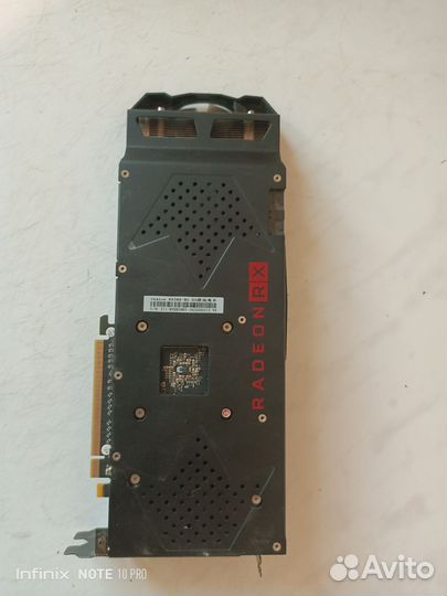 Видеокарта yeston radeon RX580-8GB