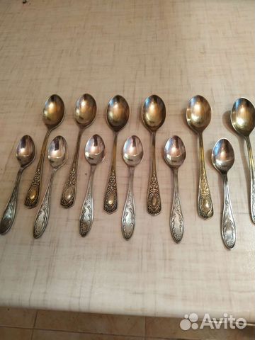 Мельхиоровые столовые приборы