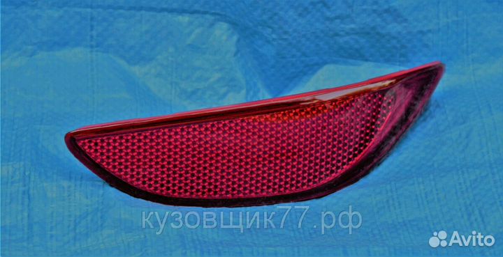 Катафот заднего бампера 2011 - 2015 Хендай Солярис