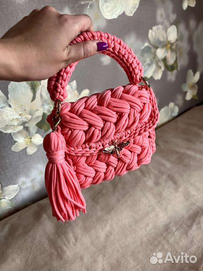 Сумка женская вязаная