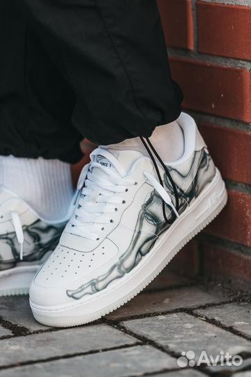 Кроссовки nike air force 1 skeleton