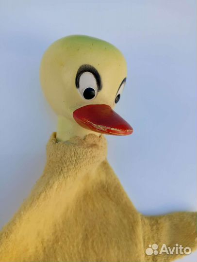 Оригинальная кукла на руку Schnatterinchen из ГДР