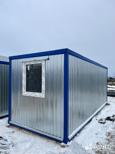 Бытовка вагончик бк-2 в OSB дверь металл