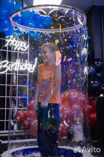 Шоу мыльных пузырей для детей