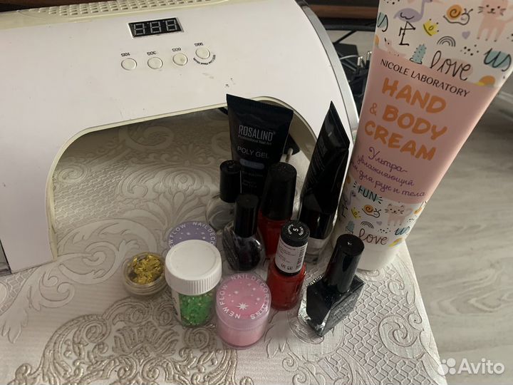 Пылесос лпмпа LED для маникюра гель лака