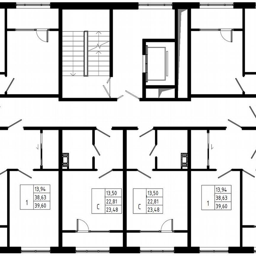 1-к. квартира, 39,6 м², 8/8 эт.