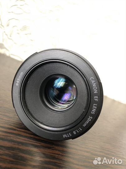 Объектив canon ef 50mm