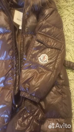 Пуховик moncler детский