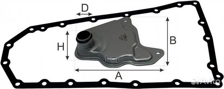 Фильтр АКПП infiniti/nissan/renault