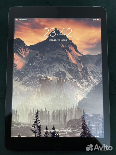 Apple iPad air 1 space gray 64 gb