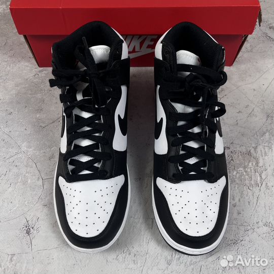 Новые Оригинал Кроссовки Nike Dunk High “Panda” 41