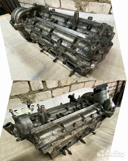 ГБЦ правая OM642 W219 W211 Mercedes