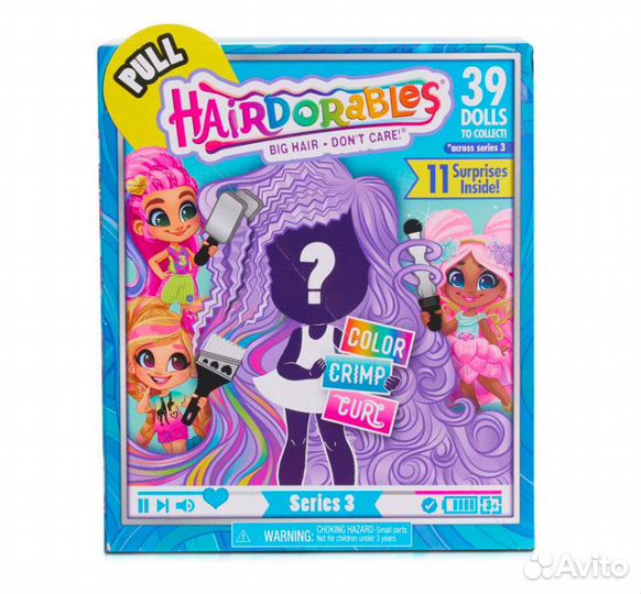 Новая кукла Hairdorables Яркие вечеринки