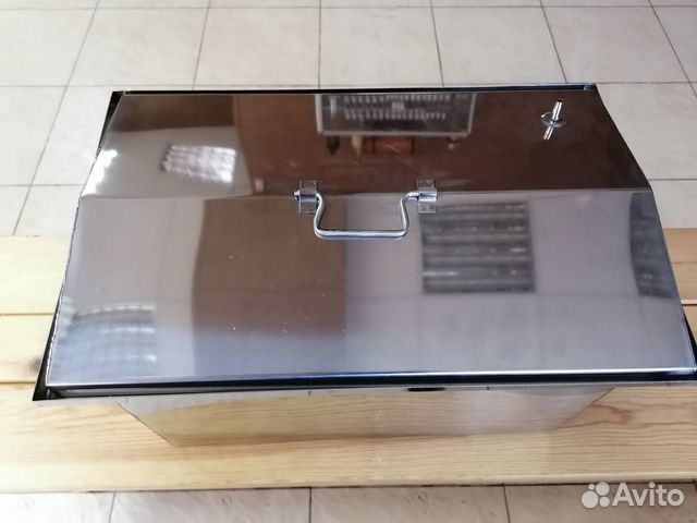 Коптильня из нержавейки 300х300х500мм